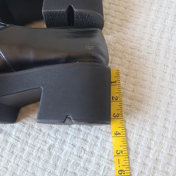 Megan Flower Print Platform Block Heel Mary Jane Shoes Women's Size 9.5 - Picture 11 of 13